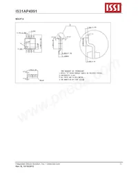 IS31AP4991-SLS2-TR Datasheet Pagina 11