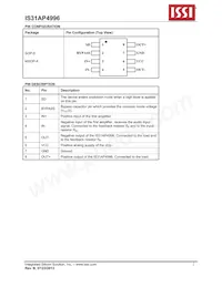 IS31AP4996-SLS2-TR Datenblatt Seite 2