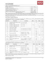 IS31AP4996-SLS2-TR Datenblatt Seite 4