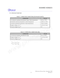 ISD4002-120EIR數據表 頁面 21