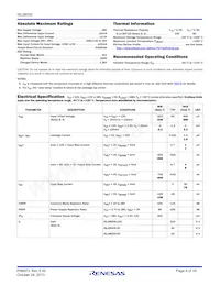 ISL28005FH50Z-T7 Datenblatt Seite 4