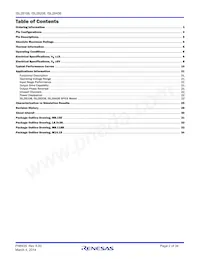ISL28208FUZ-T7A Datasheet Page 2