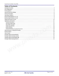 ISL28208FUZ-T7A Datasheet Pagina 2