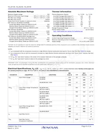 ISL28208FUZ-T7A Datasheet Page 6