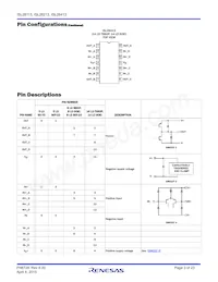 ISL28413FVZ-T7 Datasheet Pagina 3