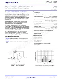 ISL28417FBBZ-T7 Datasheet Cover