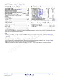 ISL28417FBBZ-T7 Datasheet Page 6