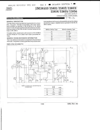 JM38510/11402BPA Datenblatt Cover