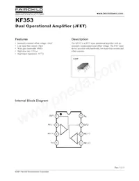 KF353 Datenblatt Cover