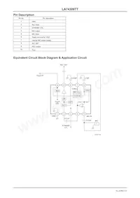 LA74309TT-TLM-E Datasheet Page 3