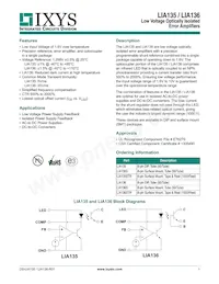 LIA135S Datenblatt Cover