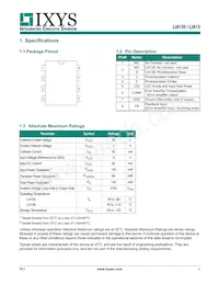 LIA135S Datasheet Pagina 3