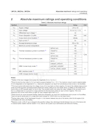 LM124N Datasheet Page 5