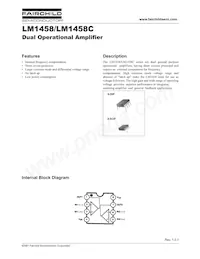 LM1458MX Datasheet Copertura