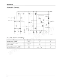 LM1458MX Datasheet Page 2