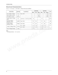 LM1458MX Datasheet Pagina 4