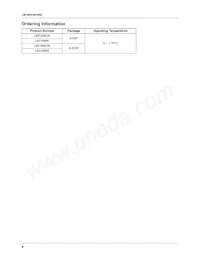 LM1458MX Datasheet Pagina 8