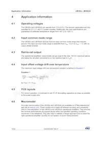 LMV824AIYPT Datasheet Pagina 16