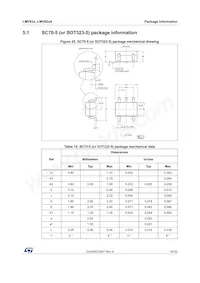 LMV824AIYPT數據表 頁面 19