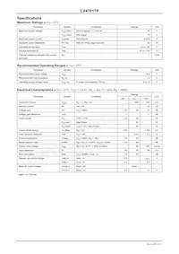 LV47017P-E Datasheet Page 2