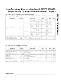 MAX4413EKA-T Datasheet Pagina 3