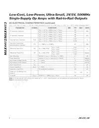 MAX4413EKA-T Datasheet Pagina 4