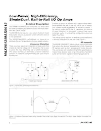 MAX9613AXT+T Datasheet Pagina 8