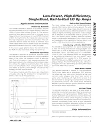 MAX9613AXT+T Datasheet Pagina 9