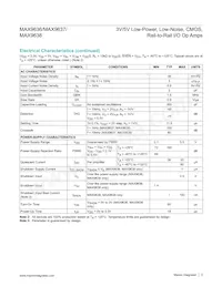 MAX9636C/D+ Datasheet Pagina 3