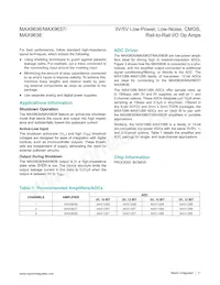 MAX9636C/D+ Datasheet Pagina 11