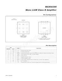 MAX98300ETA+ Datasheet Page 7