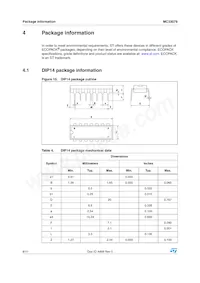 MC33079N數據表 頁面 8