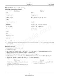 MT9072AV2 Datasheet Page 3