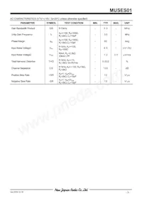 MUSES01 Datasheet Pagina 3