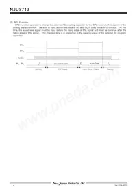 NJU8713V-TE1 Datasheet Page 4