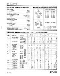 OP16GH Datasheet Pagina 2