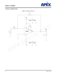 PA83A Datasheet Pagina 2