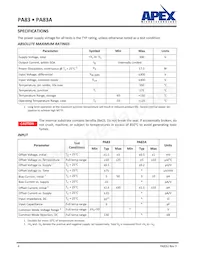 PA83A Datasheet Pagina 4