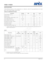 PA88A數據表 頁面 4