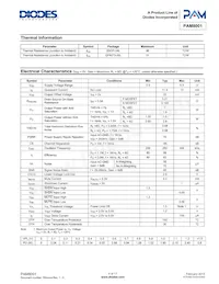PAM8001XHR Datenblatt Seite 4