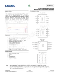 PAM8303CBYC-DB數據表 封面