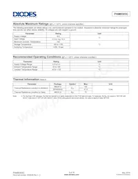 PAM8303CBYC-DB Datasheet Page 3