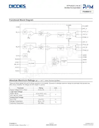 PAM8615RHR數據表 頁面 4