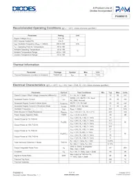 PAM8615RHR數據表 頁面 5