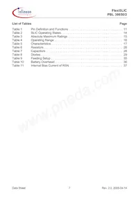 PBL38650/2QNT Datasheet Page 7