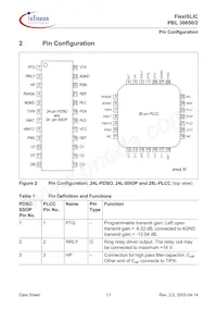 PBL38650/2QNT Datasheet Pagina 11