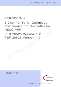 PEF 20525 F V1.3 Datasheet Copertura