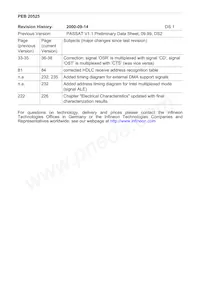 PEF 20525 F V1.3 Datasheet Pagina 4