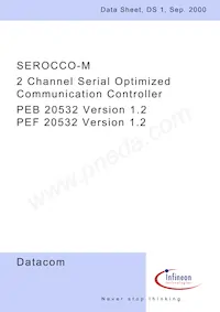 PEF 20532 F V1.3 Datasheet Copertura