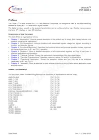 PEF 22508 E V1.1-G Datasheet Page 10